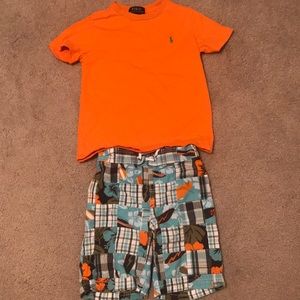 Boys 5t Polo Ralph Lauren & Gymboree Outfit